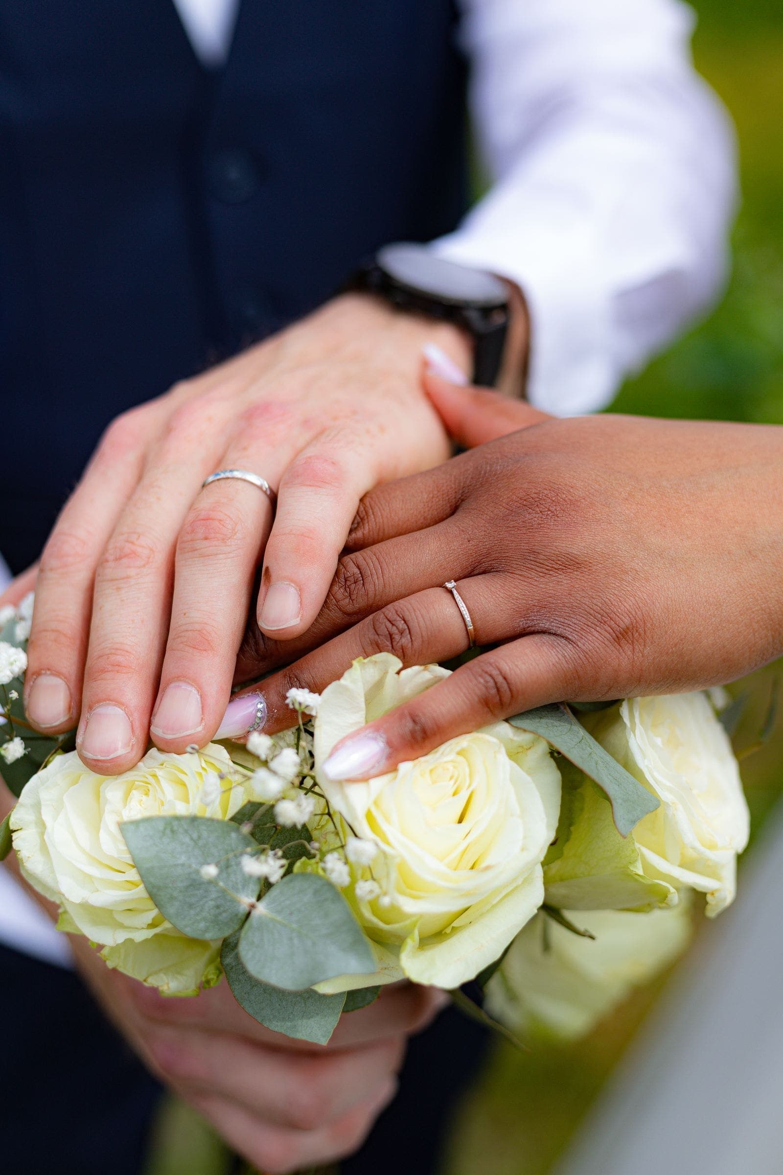 Couple lors d'un mariage