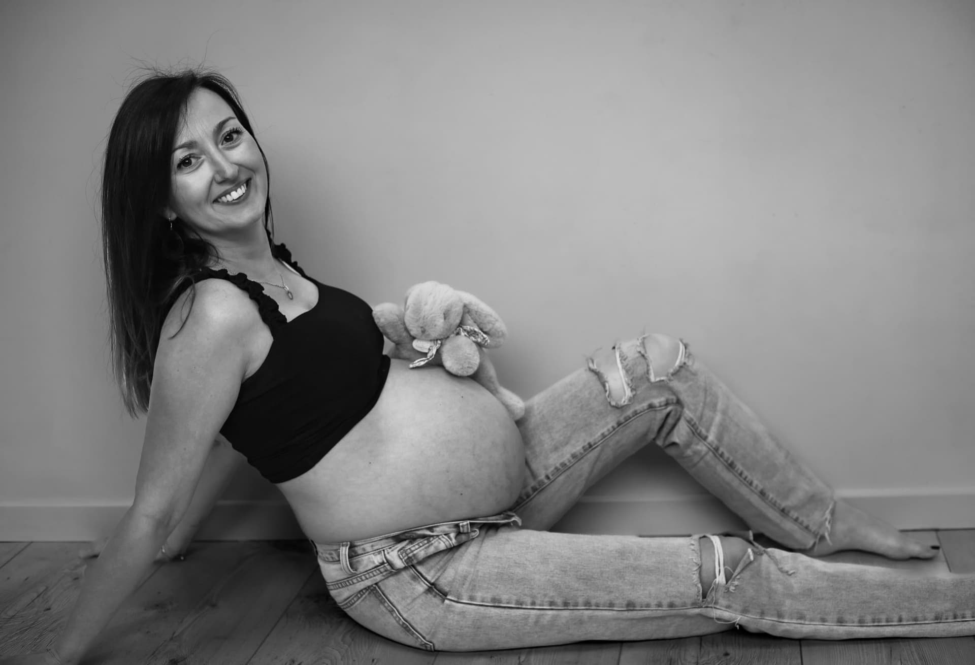 Portrait grossesse en extérieur