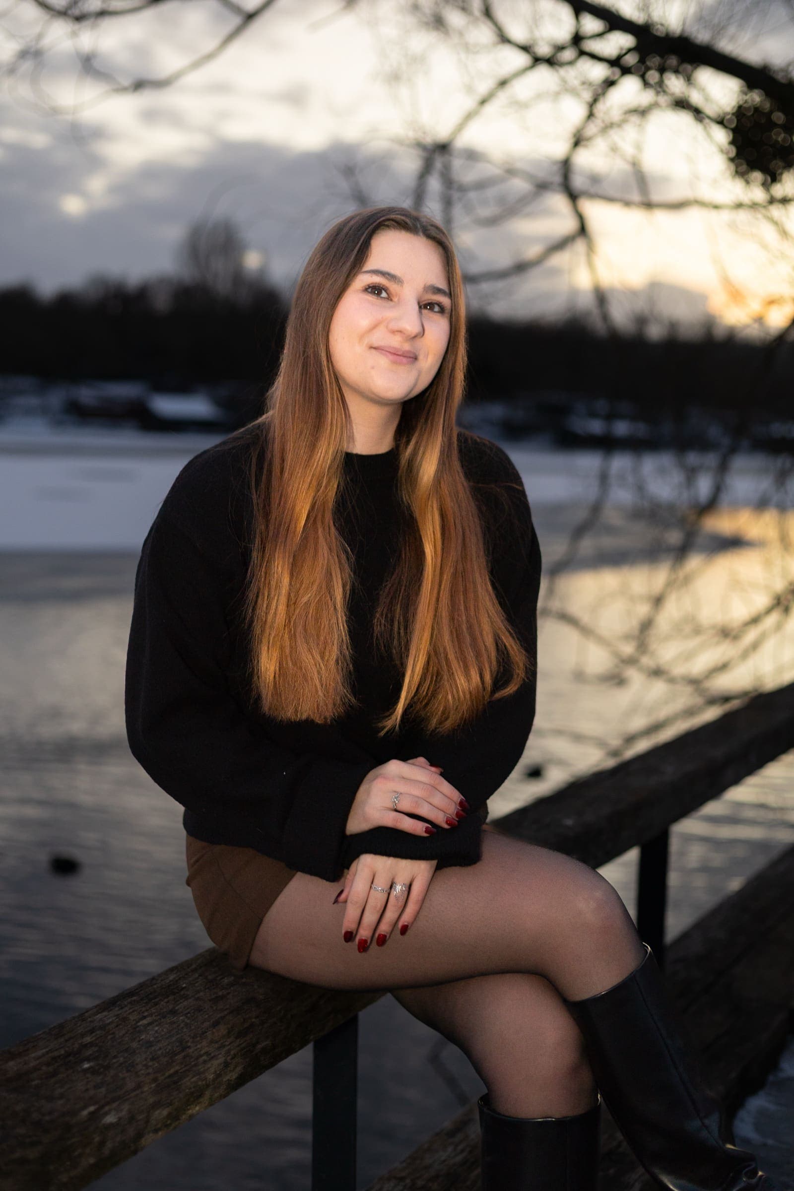 Portrait lifestyle extérieur